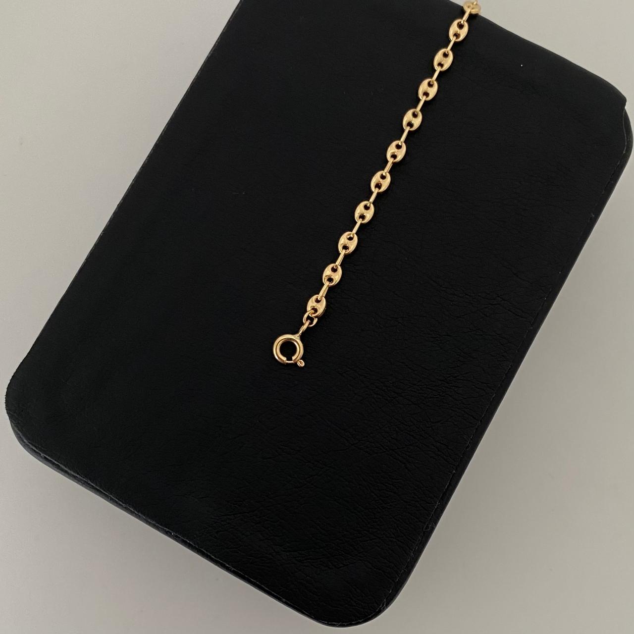 Pulso tejido gc triple oso ts Oro amarillo 18k 2,45 Gr / 3,2 mm / 17,5 Cm Broche 0,15